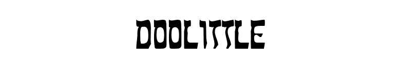 Doolittle font preview