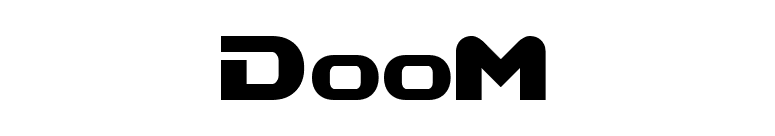 DooM font preview