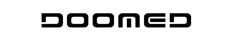 DOOMED font preview