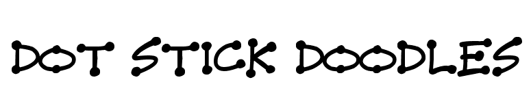 Dot Stick Doodles
 font preview