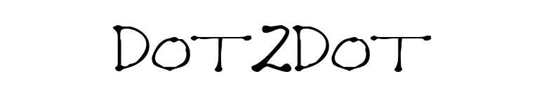 Dot2Dot font preview