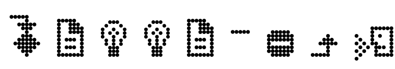 Dotto-One font preview