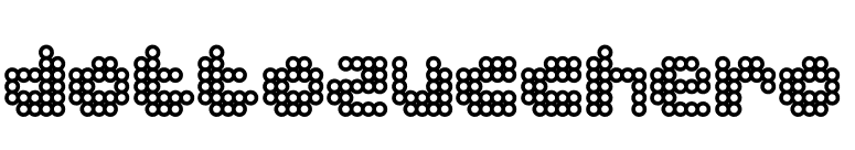 dottozucchero font preview