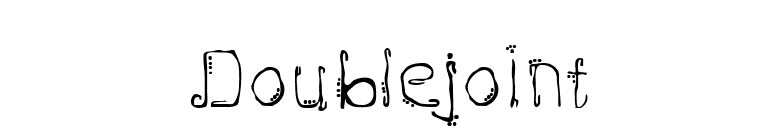 Doublejoint font preview