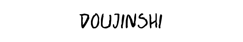 Doujinshi font preview