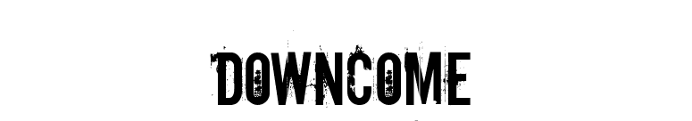Downcome font preview