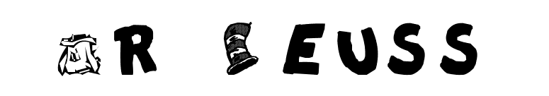 Dr Seuss font preview