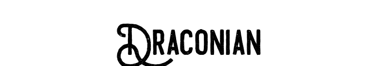 Draconian font preview