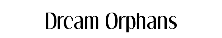 Dream Orphans font preview
