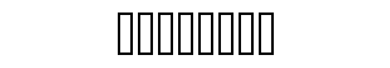 Dream666 font preview