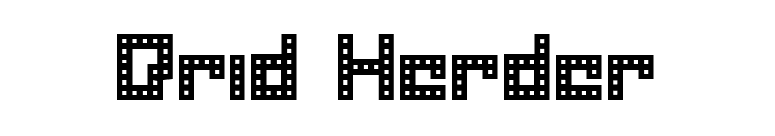 Drid Herder font preview