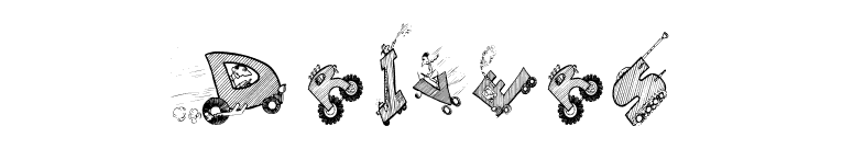 Drivers font preview
