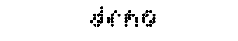 DrNO font preview