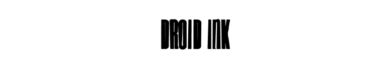 Droid Ink font preview