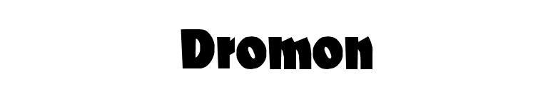 Dromon font preview