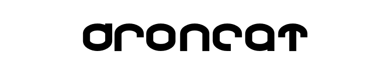 Droncat font preview