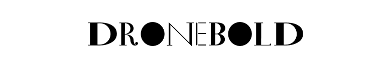 DroneBold font preview