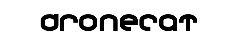 Dronecat font preview