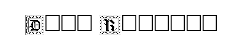 Drop Regular font preview
