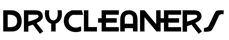 DryCleaners font preview