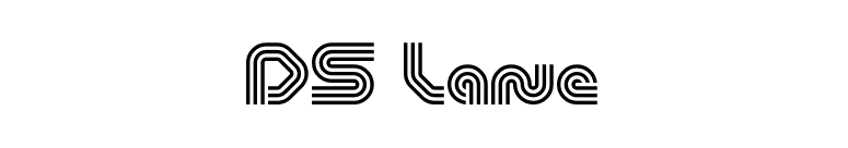 DS Lane font preview