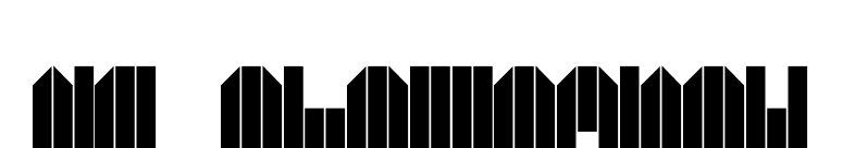 DS PlattenBau font preview