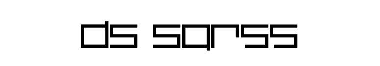 DS SQR55 font preview