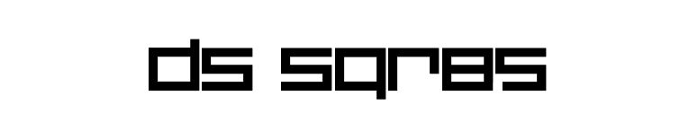 DS SQR85 font preview