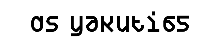 DS Yakuti65 font preview