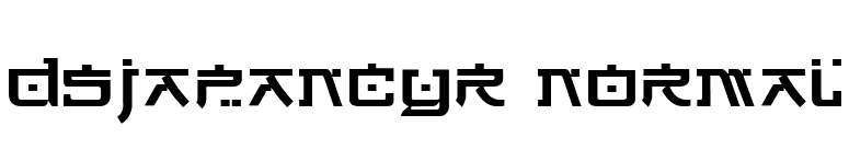 DSJapanCyr Normal font preview