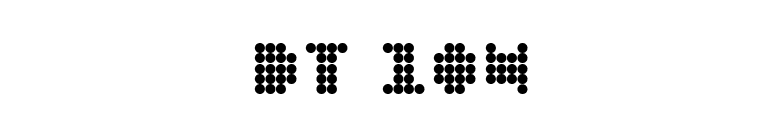 DT 104 font preview