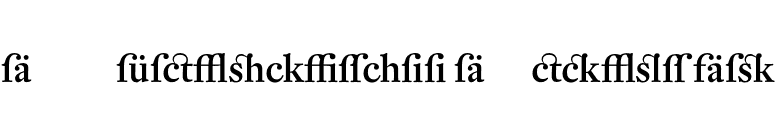 DTL Fleischmann D Medium Alt font preview