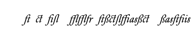 DTLElzevirTBookAlternate-Italic font preview
