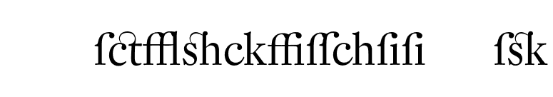 DTLFleischmannD-Alt font preview