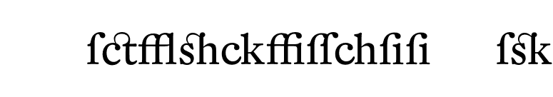 DTLFleischmannT-Alt font preview