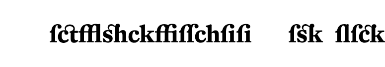 DTLFleischmannT-AltBold font preview