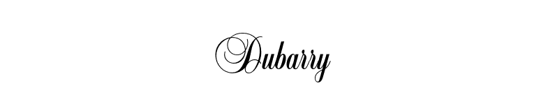 Dubarry font preview