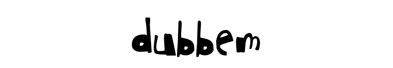 dubbem font preview