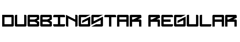 DubbingStar Regular font preview