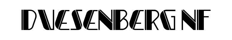 Duesenberg NF font preview