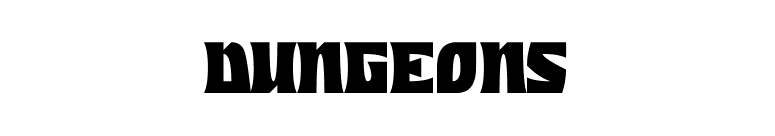 Dungeons
 font preview