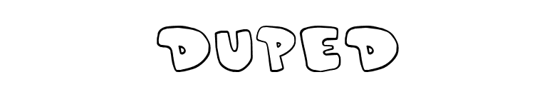 Duped font preview