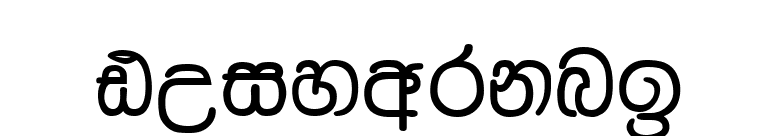 Dusharnbi font preview