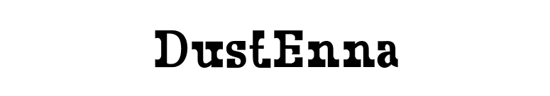 DustEnna font preview
