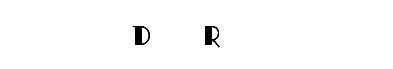 DustyRose font preview