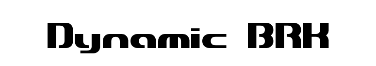 Dynamic BRK font preview