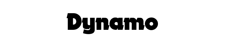 Dynamo font preview