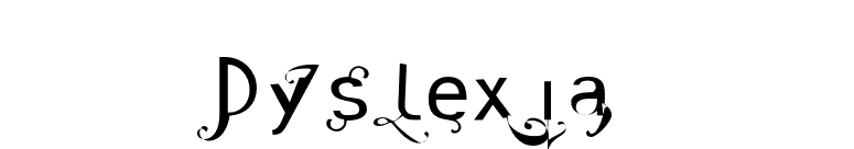 Dyslexia font preview