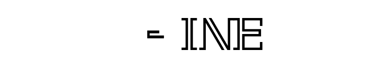 E-Line font preview