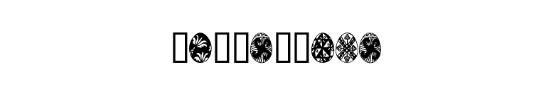EasterTime font preview